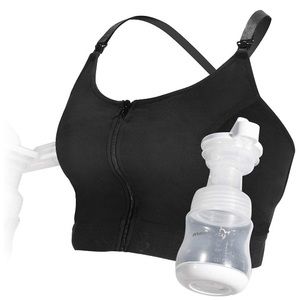 Nursing & hands free pumping bra